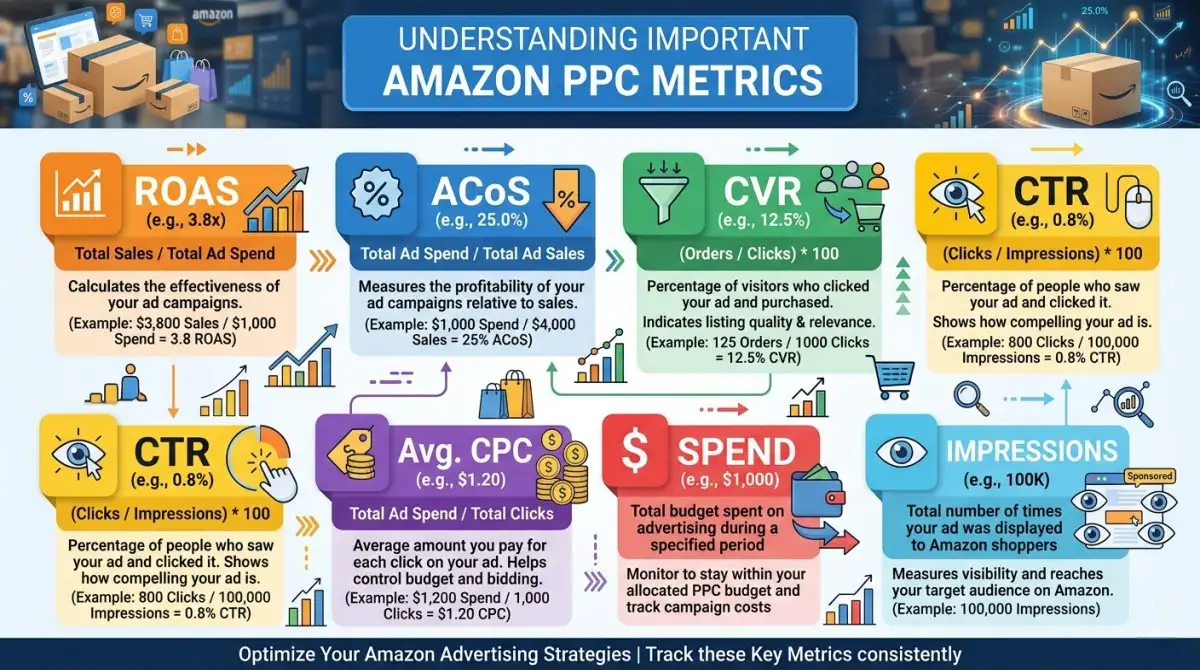 Understanding Important Amazon PPC Metrics