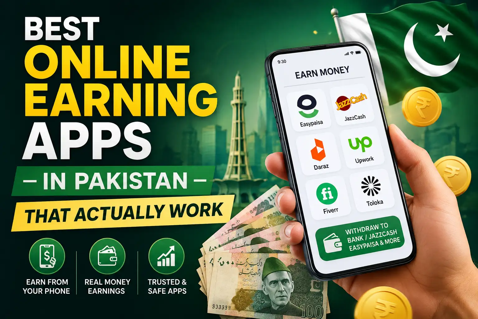 Best Online Earning Apps in Pakistan That Actually Work