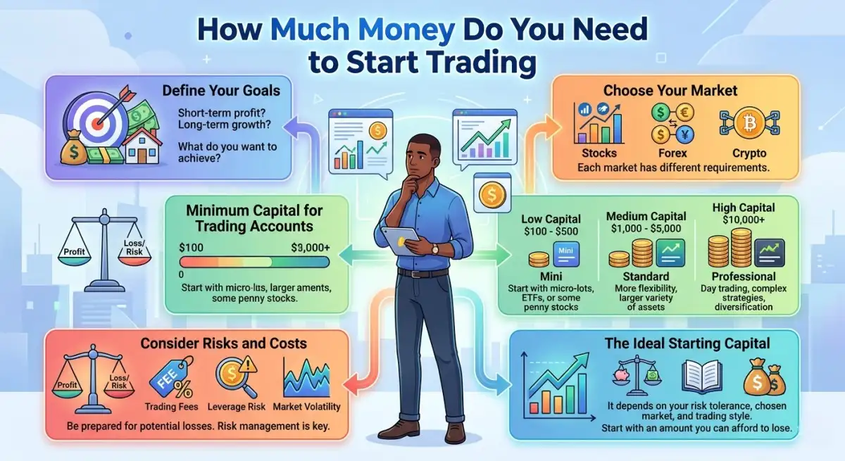 How Much Money Do You Need to Start Trading