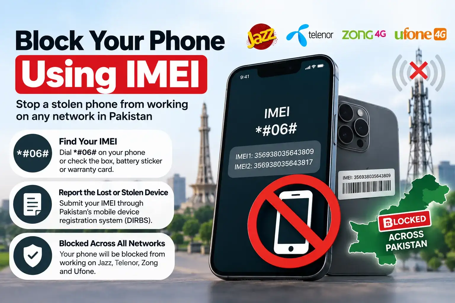 Blocking the Phone Itself Using IMEI