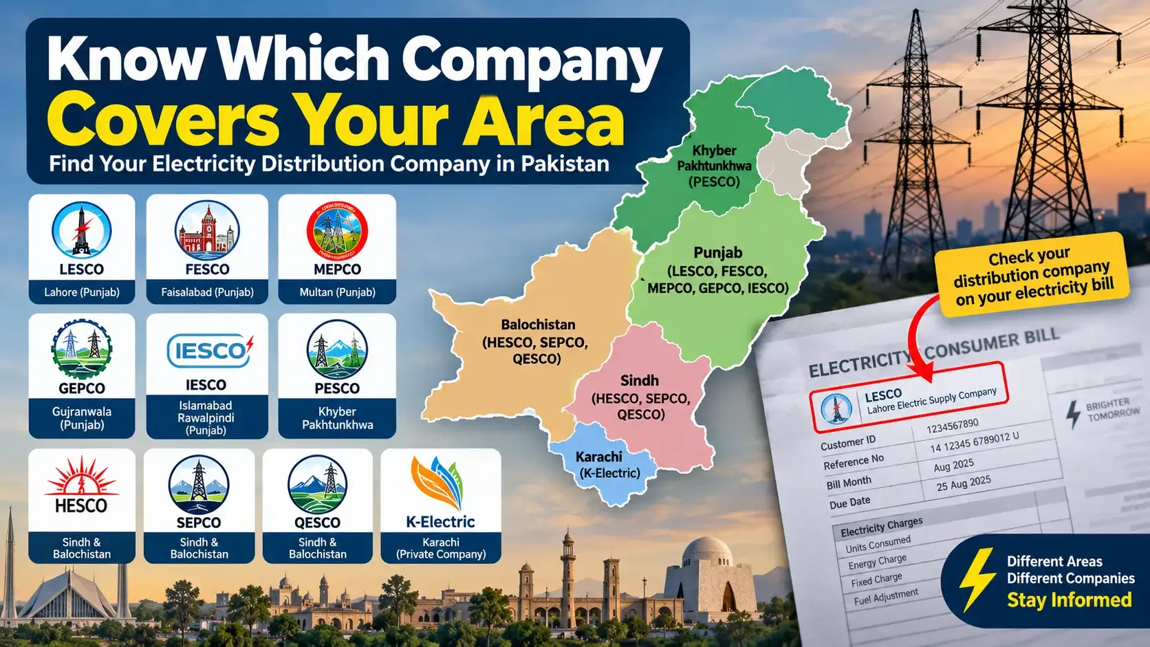 Know Which Company Covers Your Area