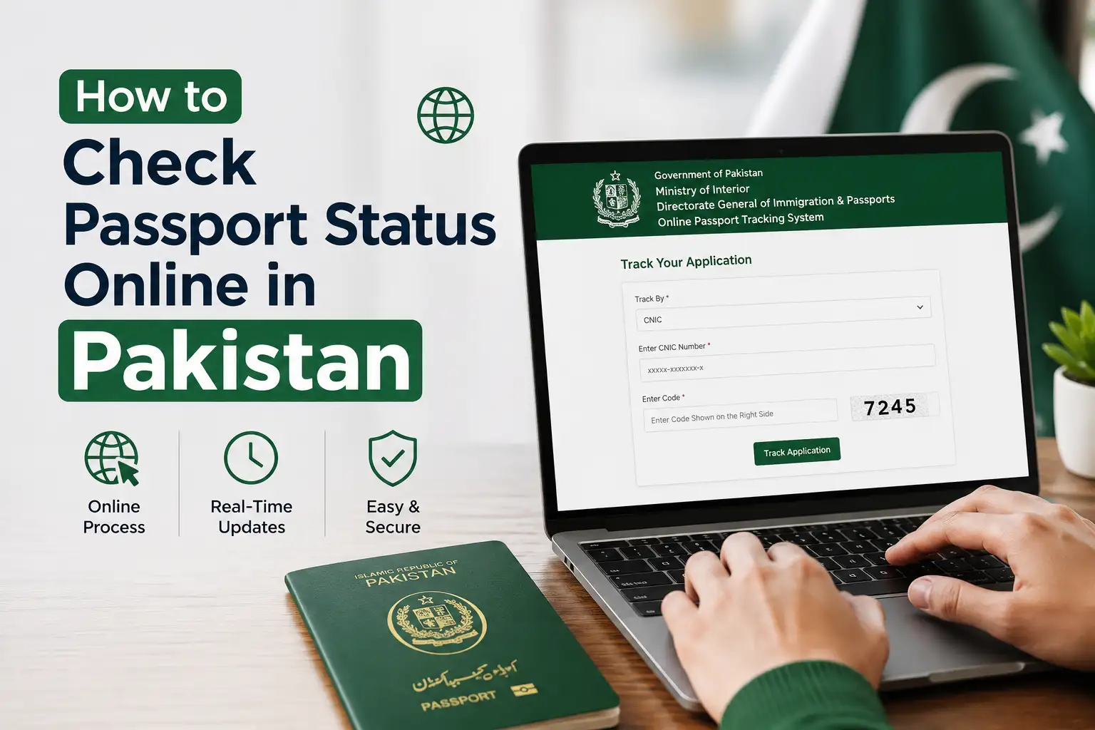 How to Check Passport Status Online in