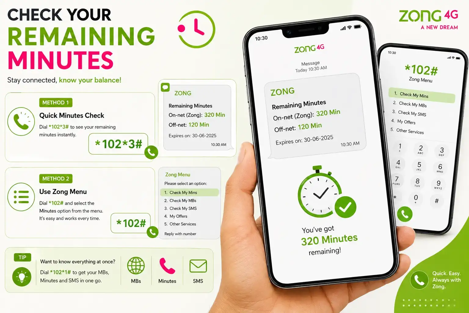 Check Your Remaining Minutes