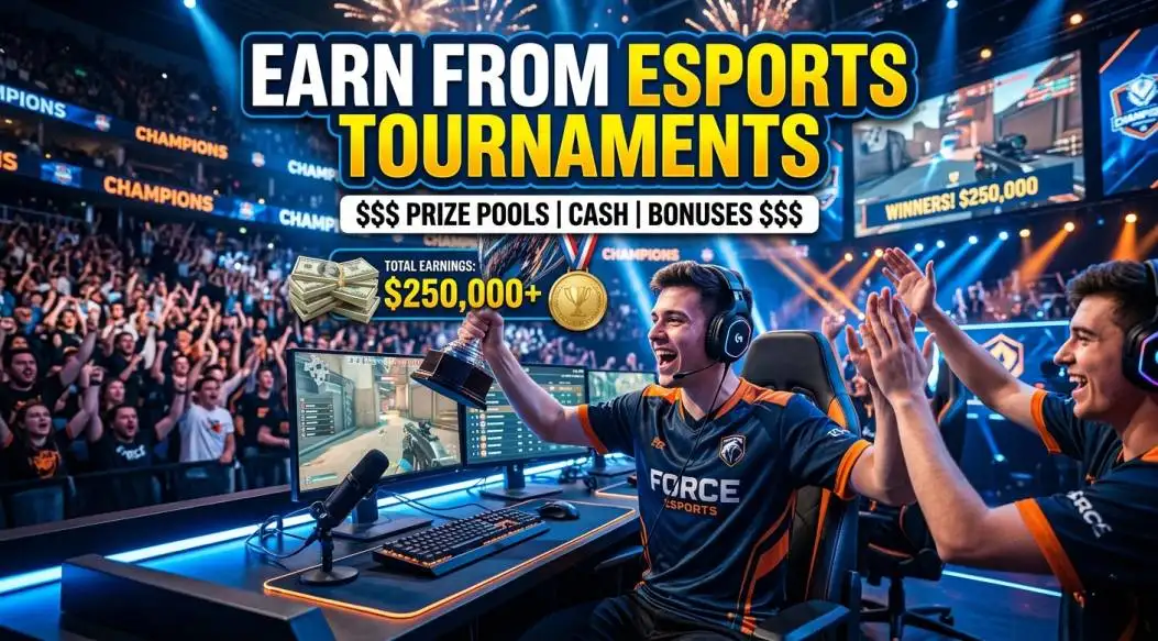 Earn from Esports Tournaments