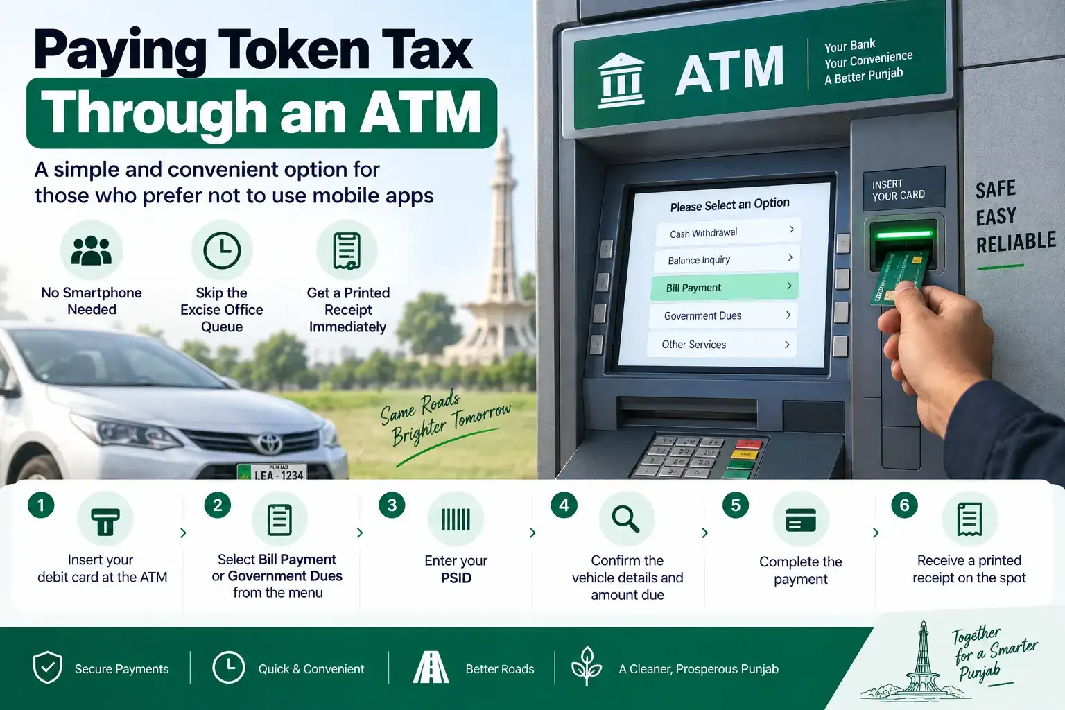 Paying Through an ATM