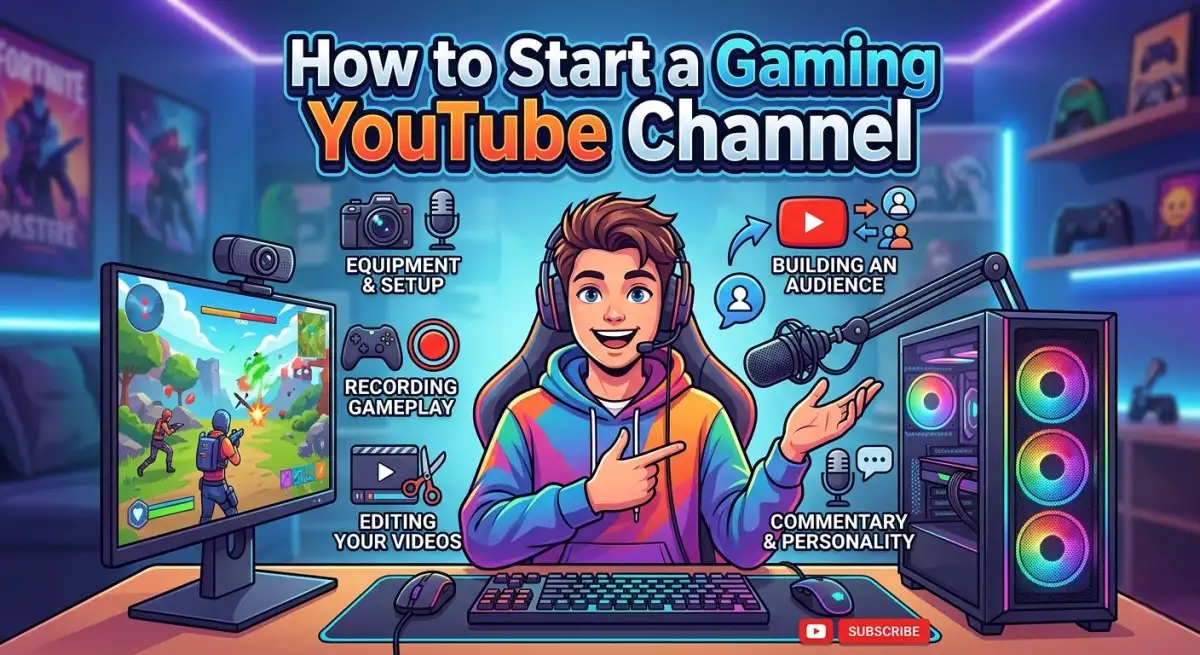 How to Start a Gaming YouTube Channel 
