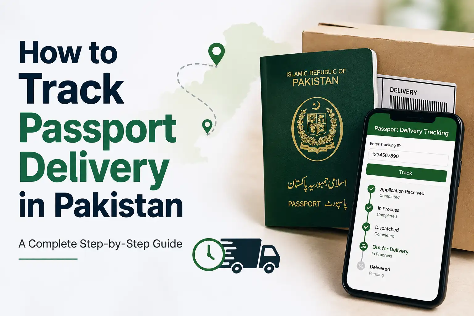 How to Track Passport Delivery in Paki