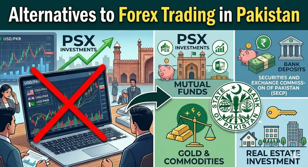 Alternatives to Forex Trading in Pakistan