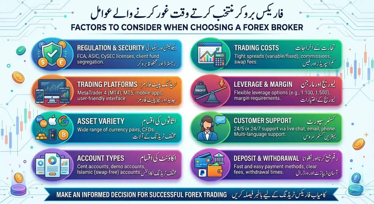 Factors to Consider When Choosing a Forex Broker