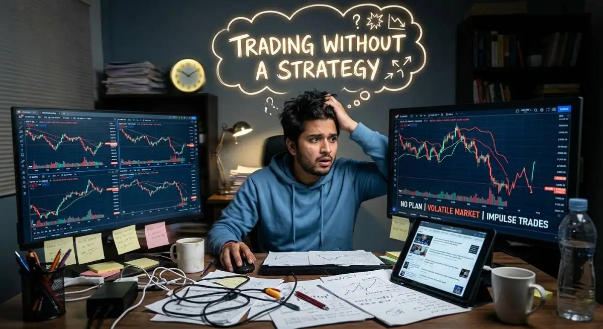 Trading Without a Strategy