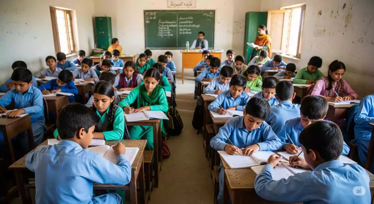 pakistani school class room
