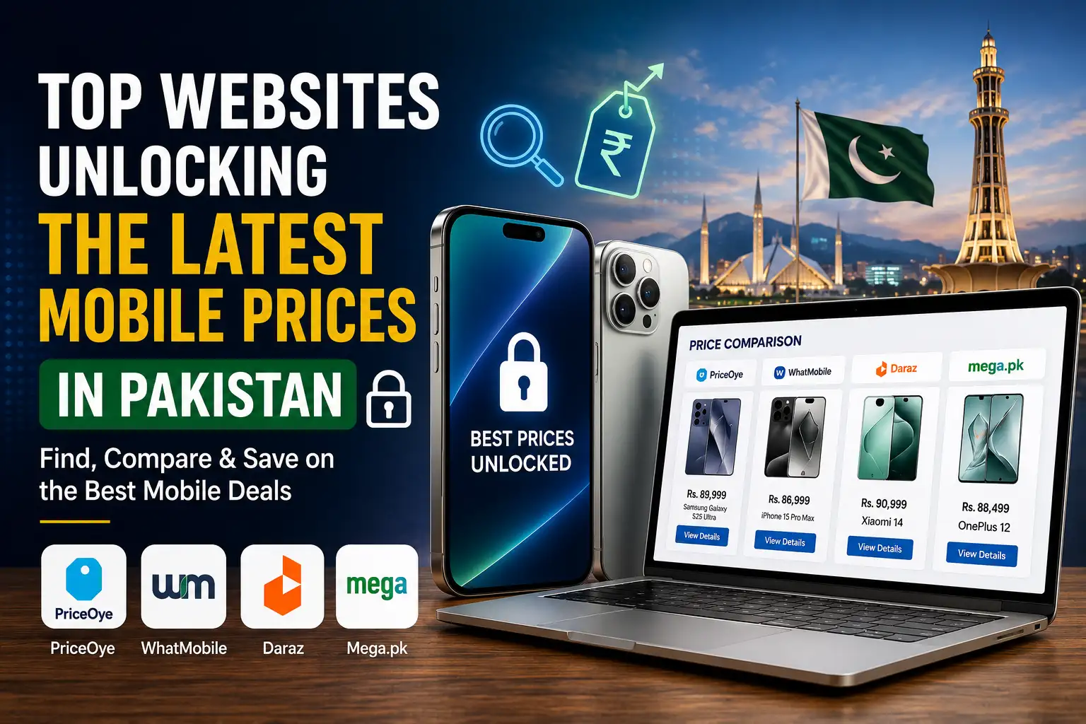 Top Websites Unlocking the Latest Mobile Prices in Pakistan