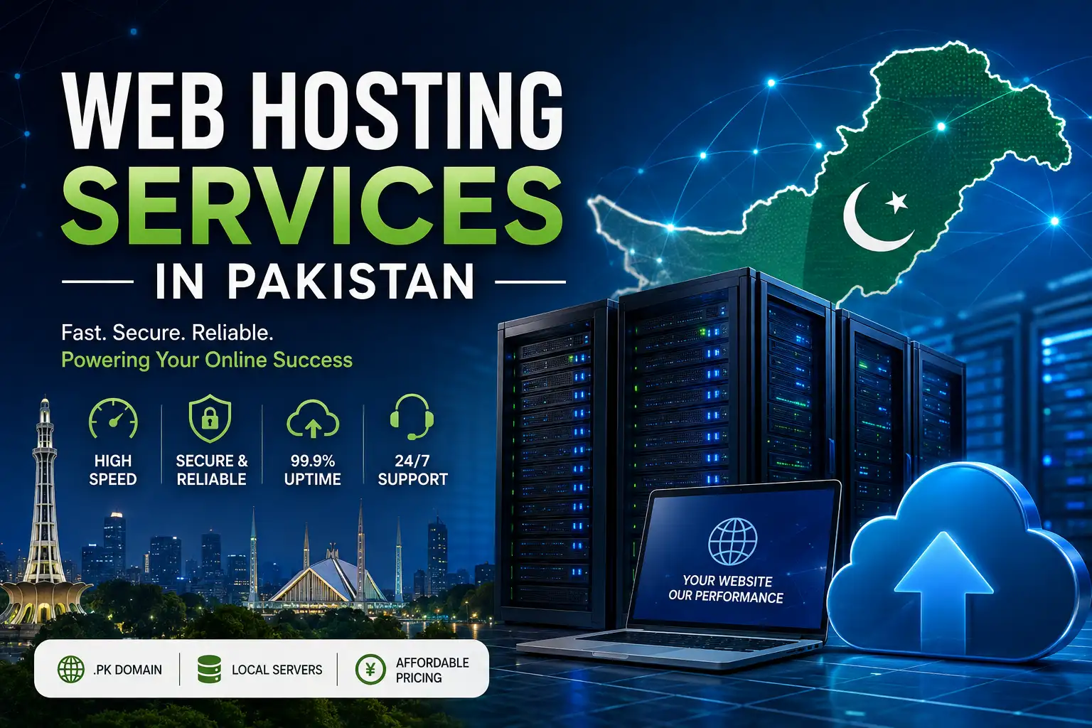 Web Hosting Services in Pakistan 2026