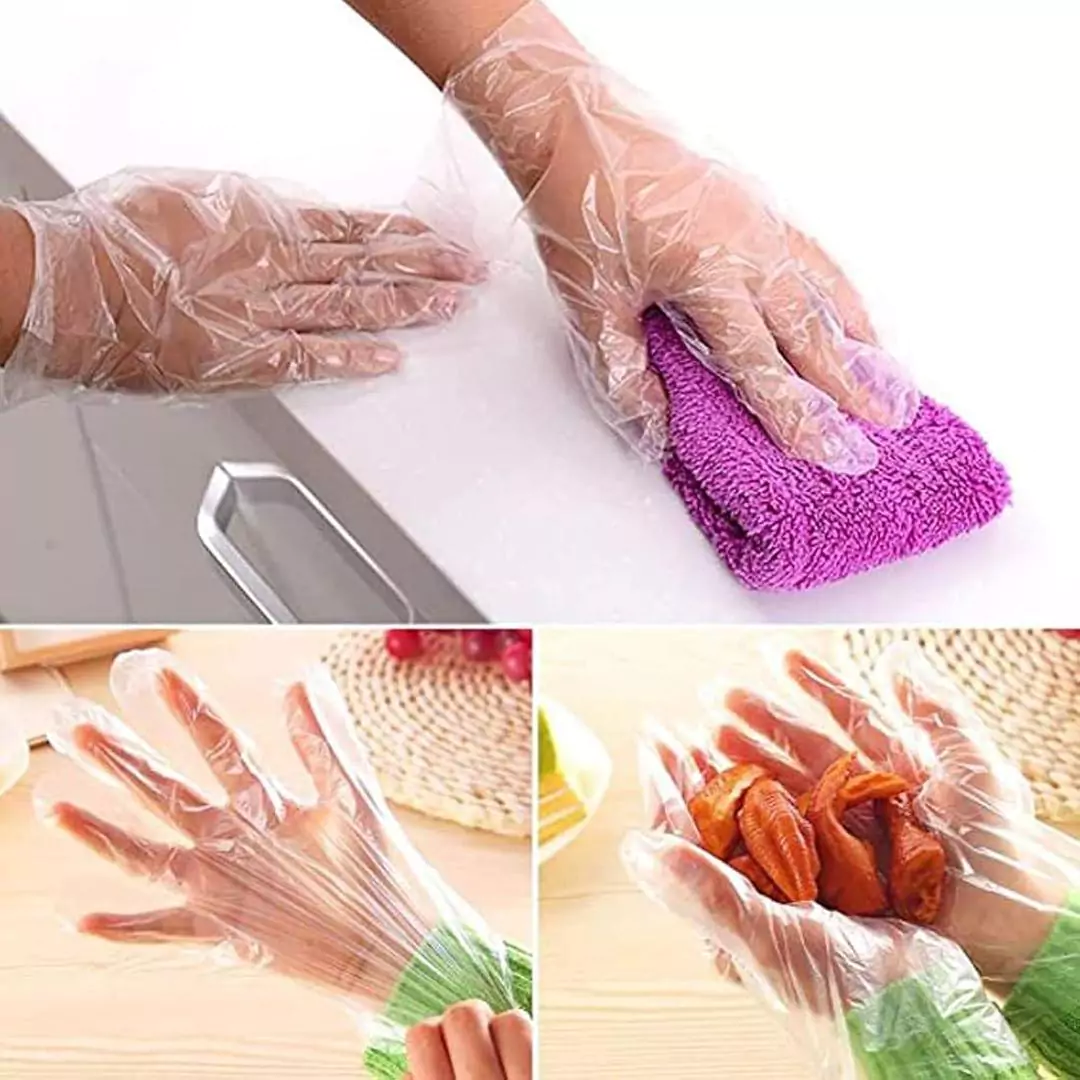 100 Pcs Disposable Gloves Pack