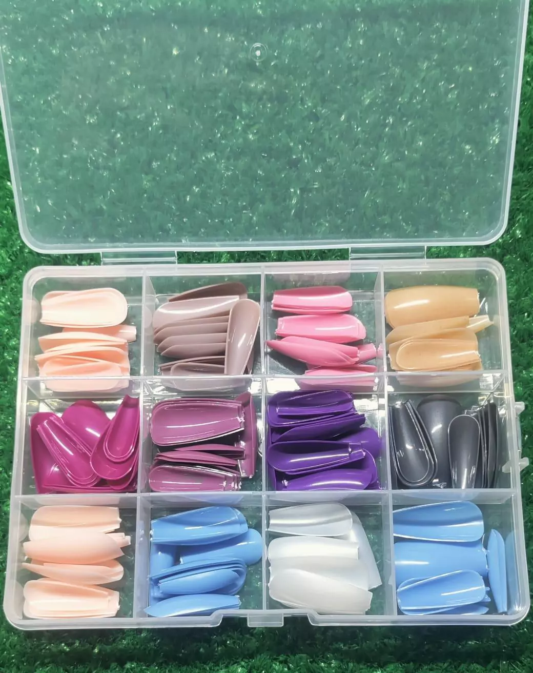 144 Pcs Customizable Quick Drying Artificial Nails