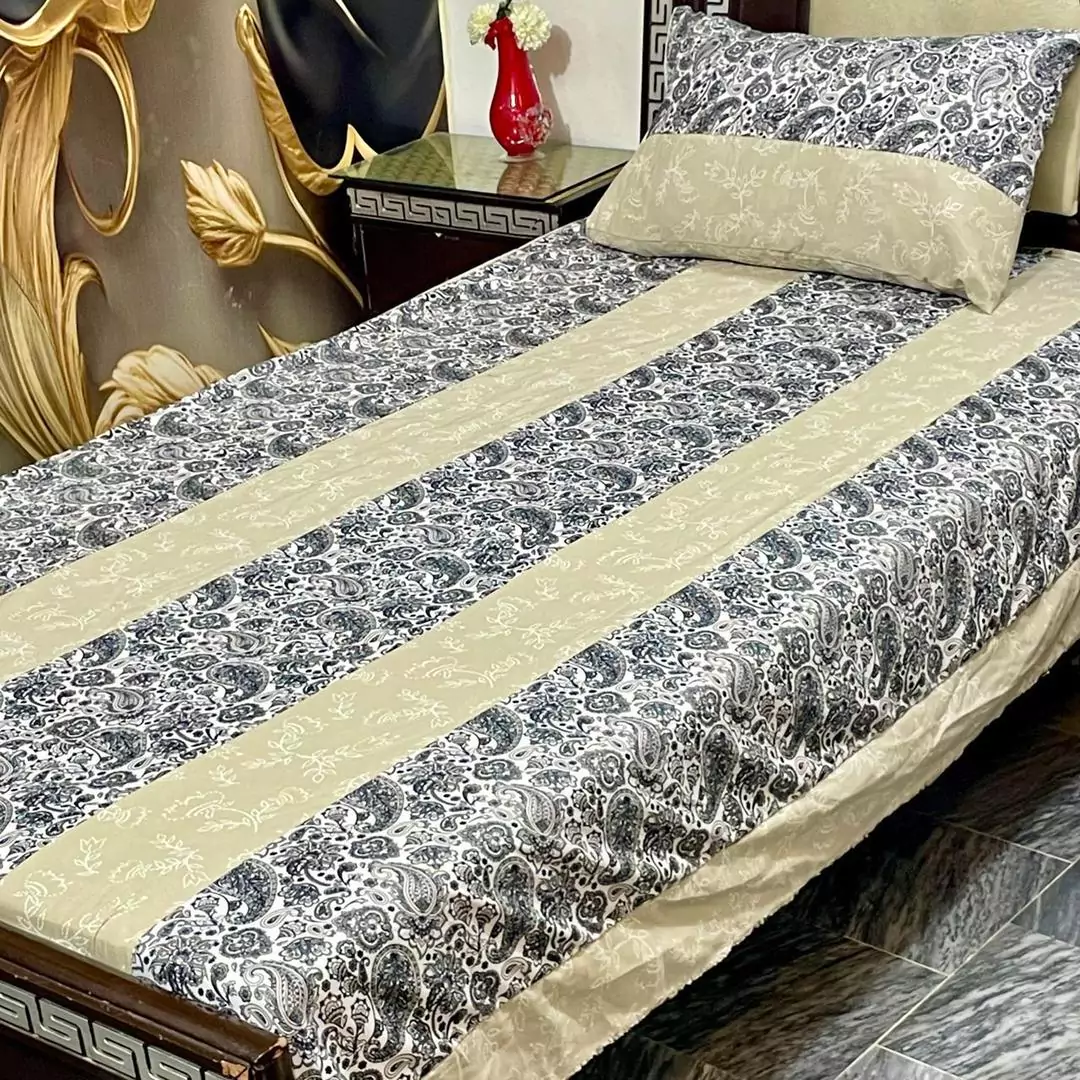 2 Pcs Cotton Sotton Printed Sing