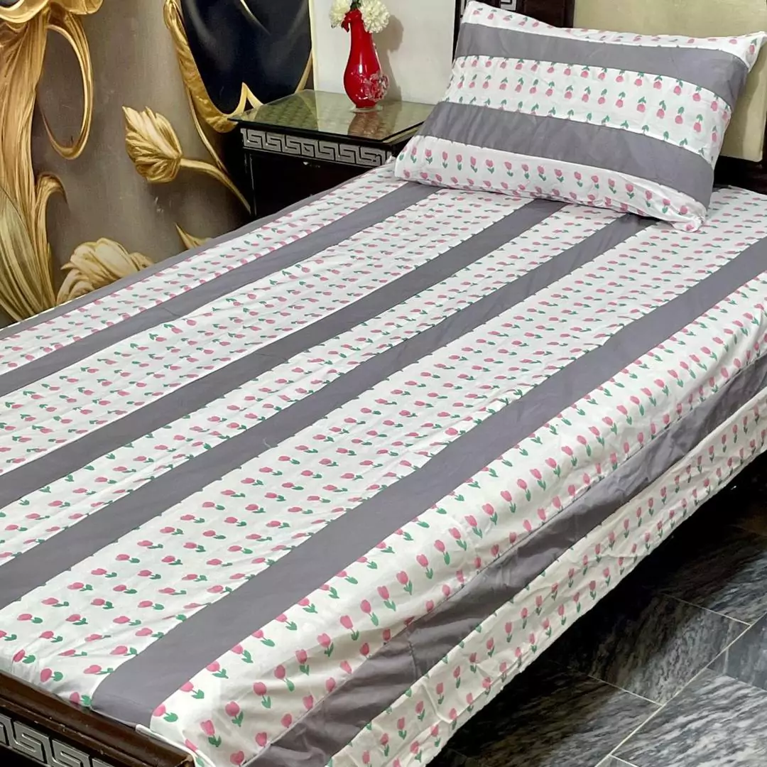 2 Pcs Cotton Sotton Printed Sing