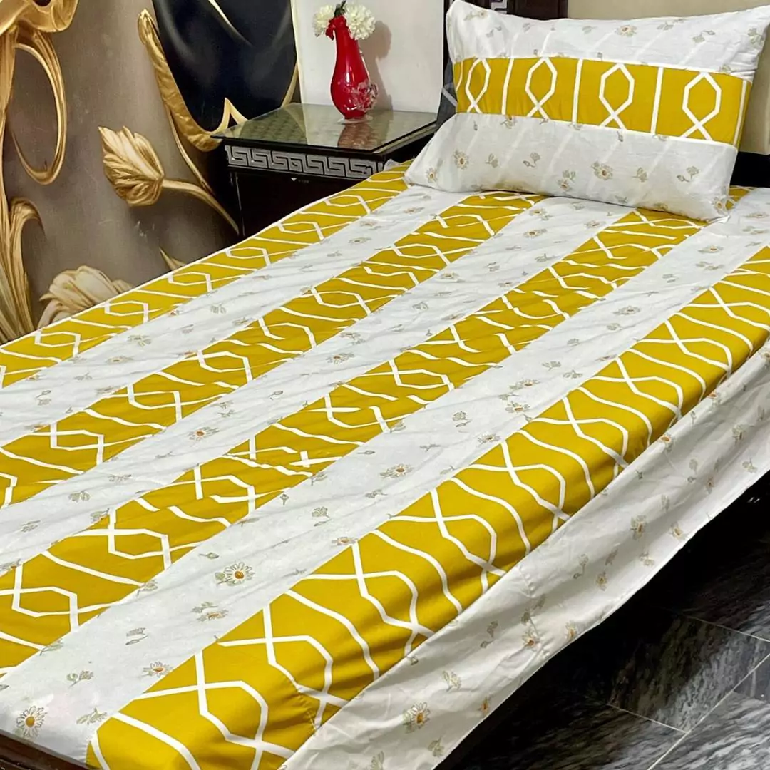 2 Pcs Cotton Sotton Printed Sing