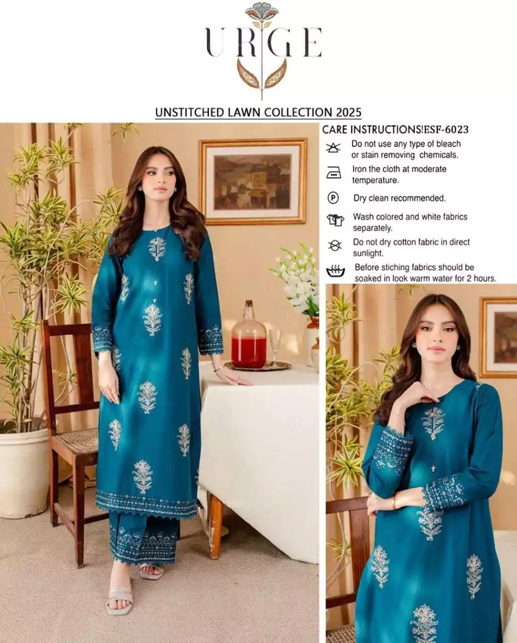 <br />
<b>Warning</b>:  Undefined variable $cat_title_10 in <b>/home/dakaan/public_html/ckey.php</b> on line <b>429</b><br />
 - 2 Pcs Women's Unstitched Embroidered Lawn Suit VV248