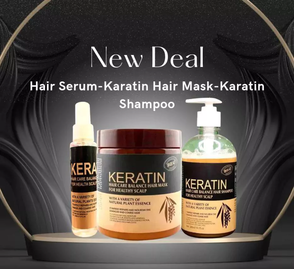  - 3 in 1 Hair Serum, Mask And Shampo