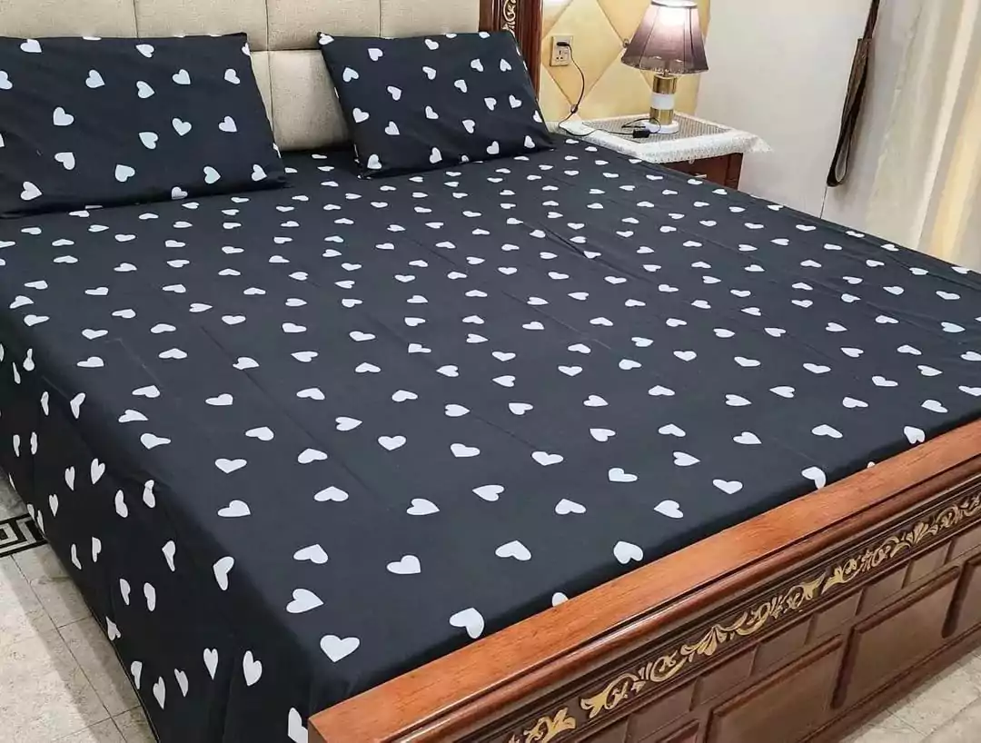 3 Pcs Cotton Printed King Size B
