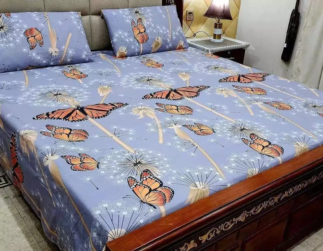 3 Pcs Cotton Printed King Size B