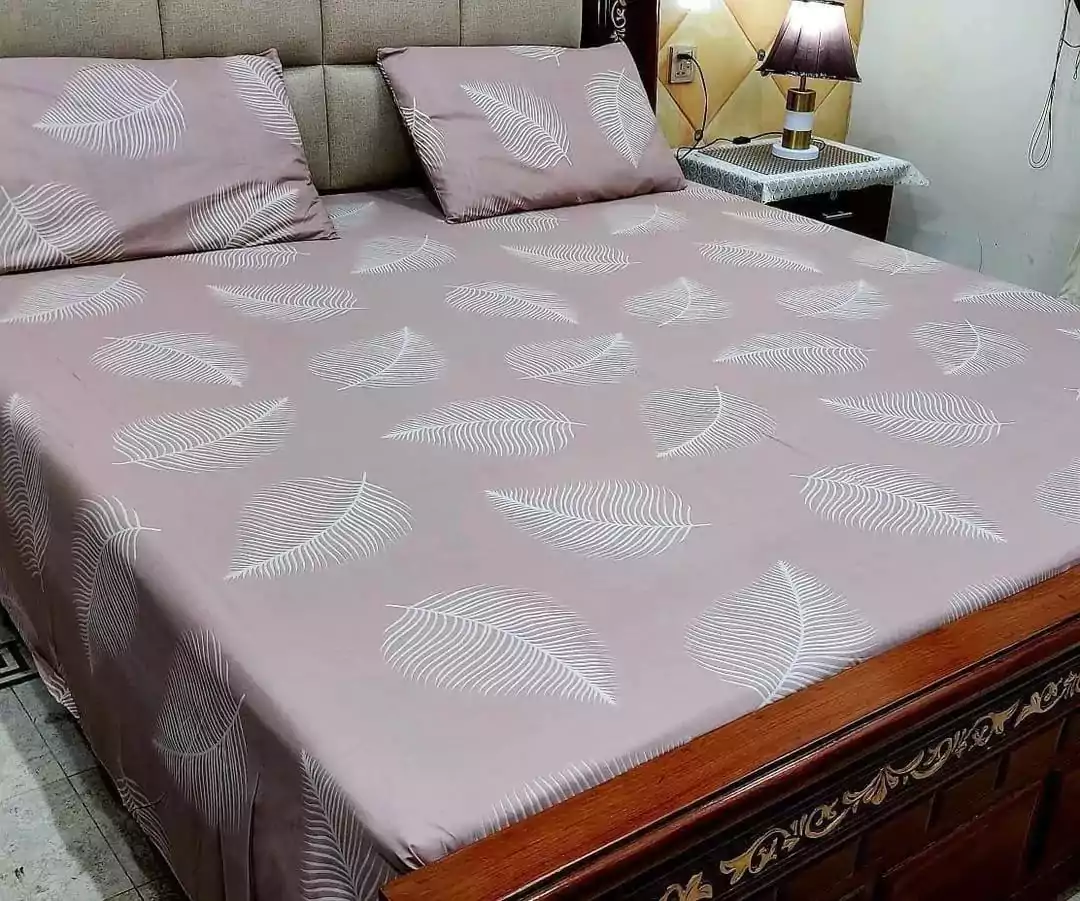 3 Pcs Cotton Printed King Size B
