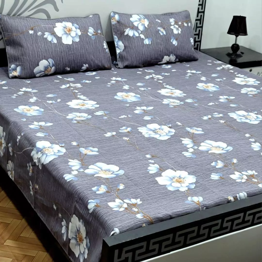 3 Pcs Crystal Cotton Printed Dou