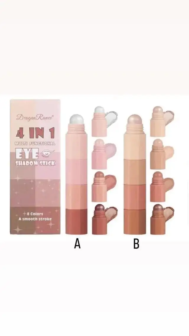 4 in 1 Glowy Makeup Pen Multipurpose Pen High Pigmented 1 Pc