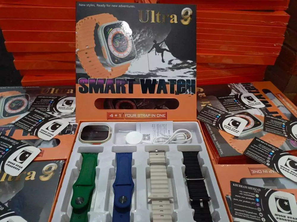 4 in 1 Multicolor Smart Watch