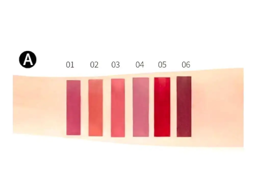 6 Colors Long Lasting Velvet Liquid Lipsticks