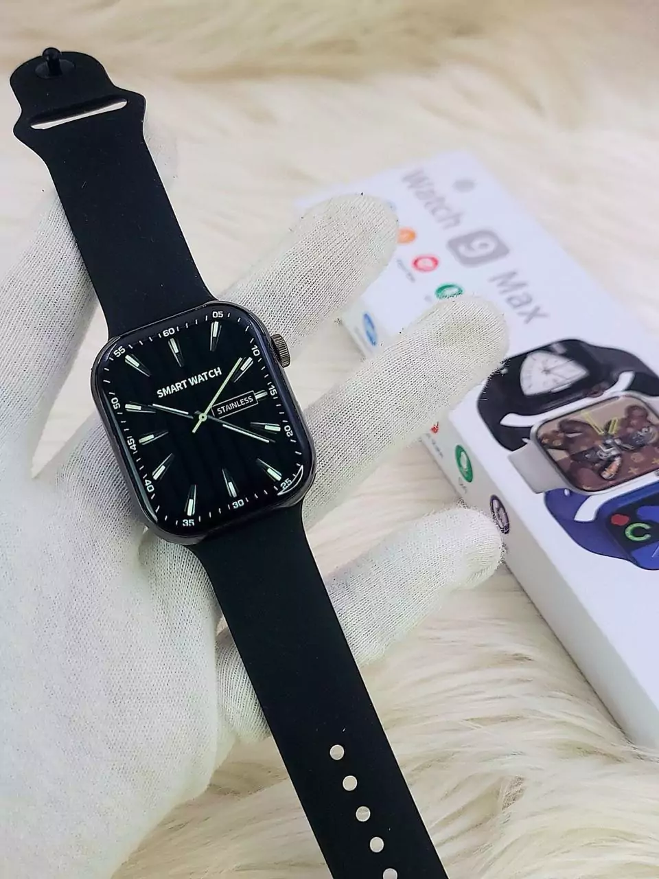 9 Max Smart Watch Black