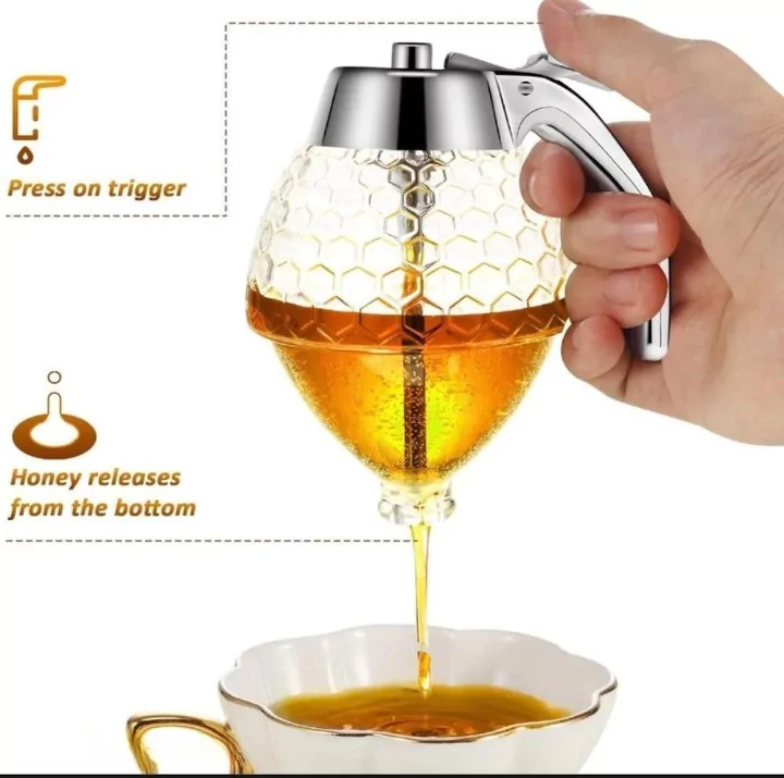 Acrylic Honey Dispenser 