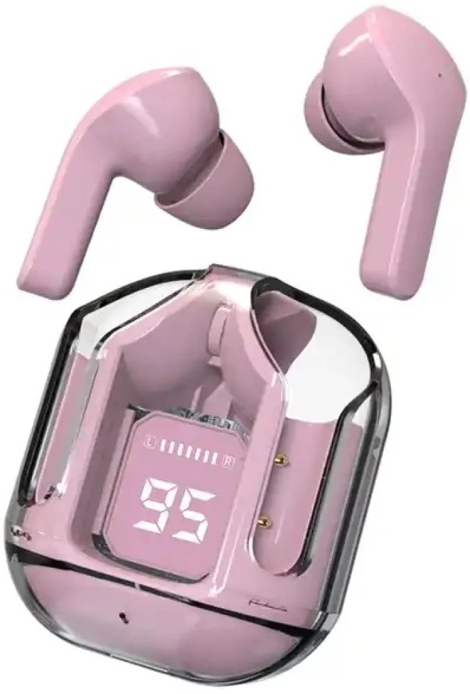 Air 31 TWS Transparent Earbuds Price in Pakistan Pink