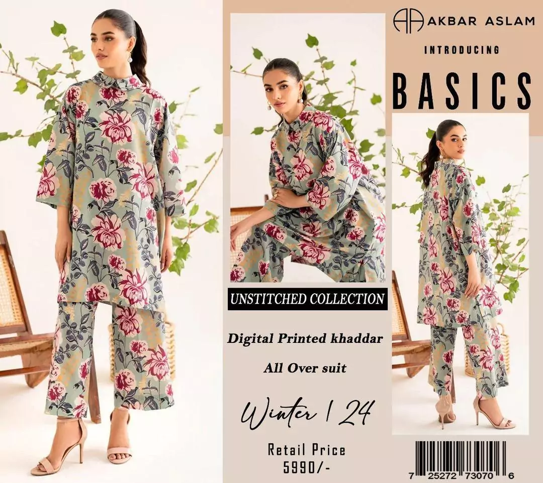 Akbar Aslam 2 Pcs Women