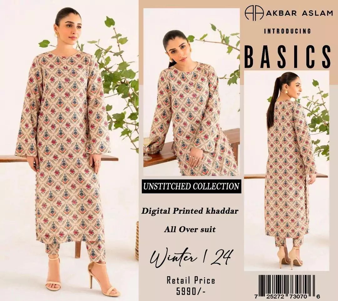 Akbar Aslam 2 Pcs Women