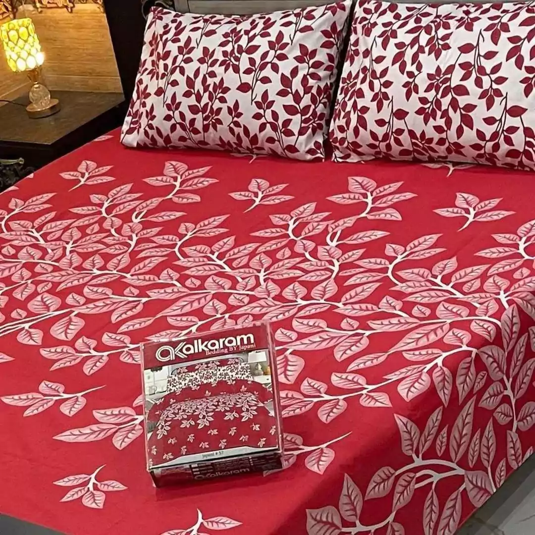 Alkaram 3 Pcs Mix Cotton Printed