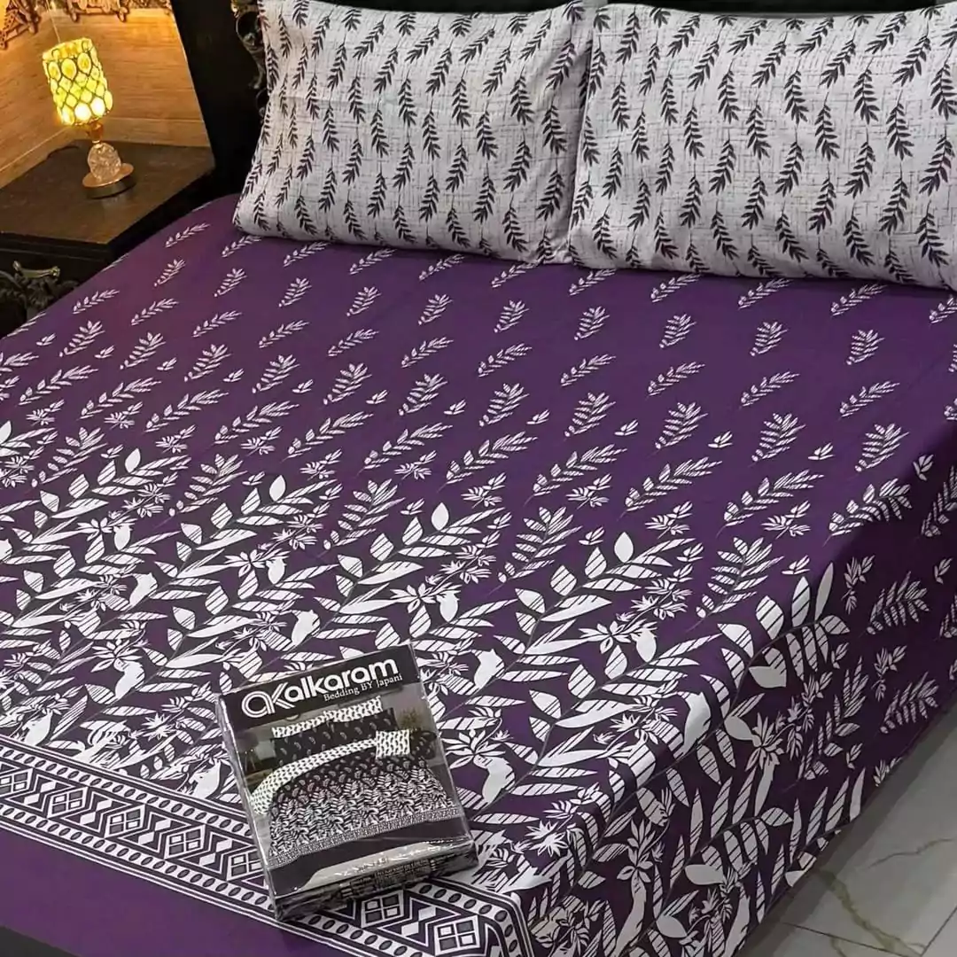 Alkaram 3 Pcs Mix Cotton Printed