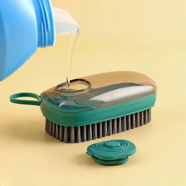 Automatic Liquid Filling Laundry Brush