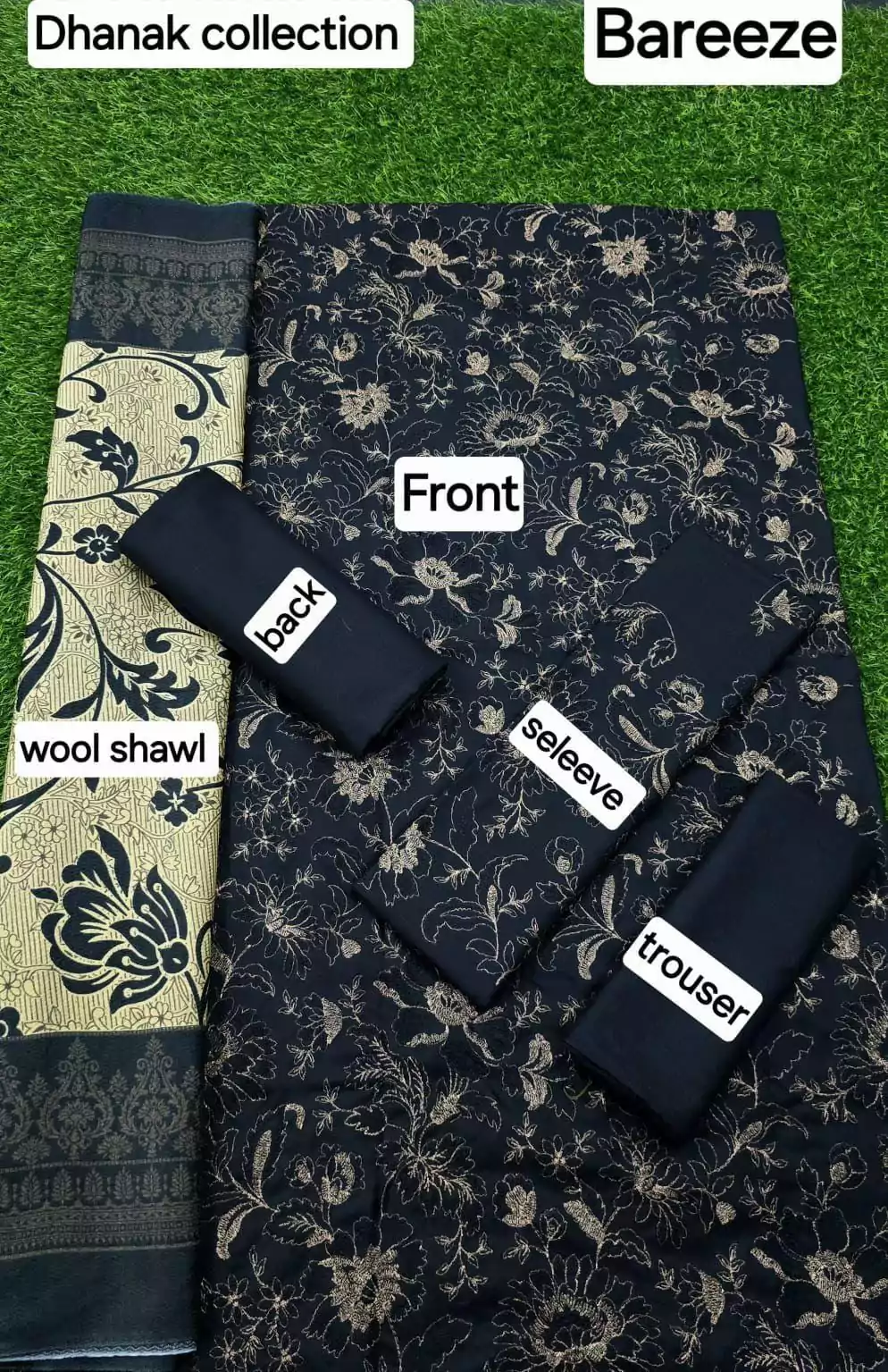 Bareeze 3 Pcs Women