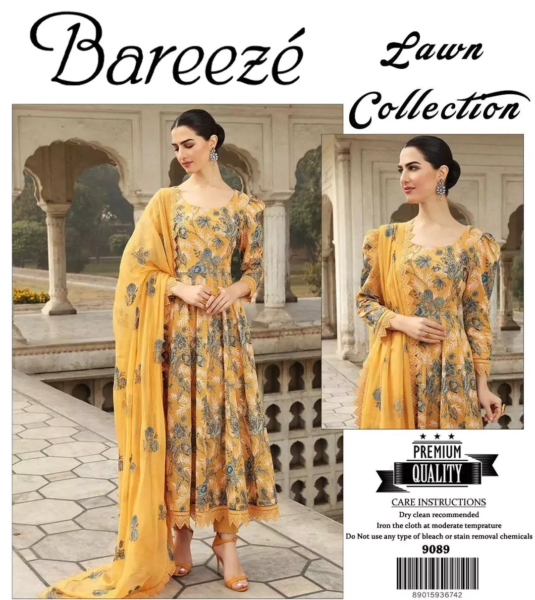 Bareeze 3 Pcs Women