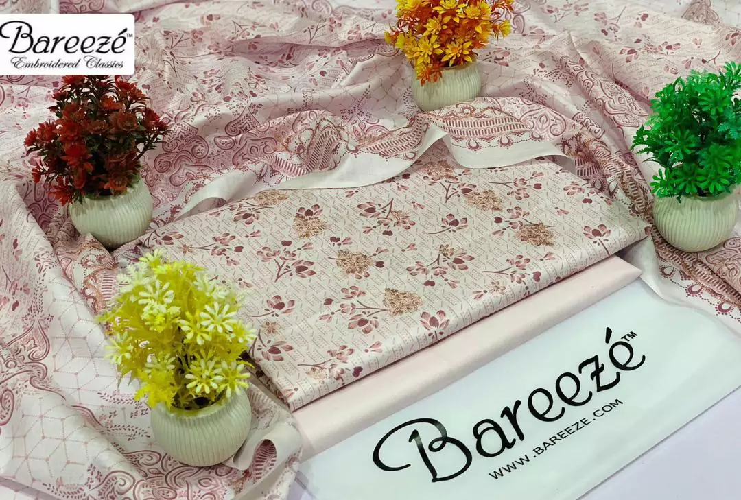 Bareeze 3 Pcs Women