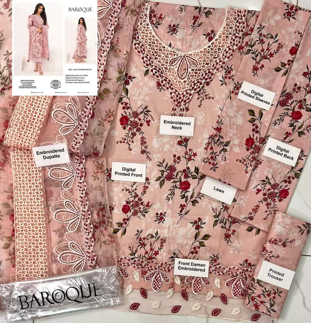 Baroque 3 Pcs Women