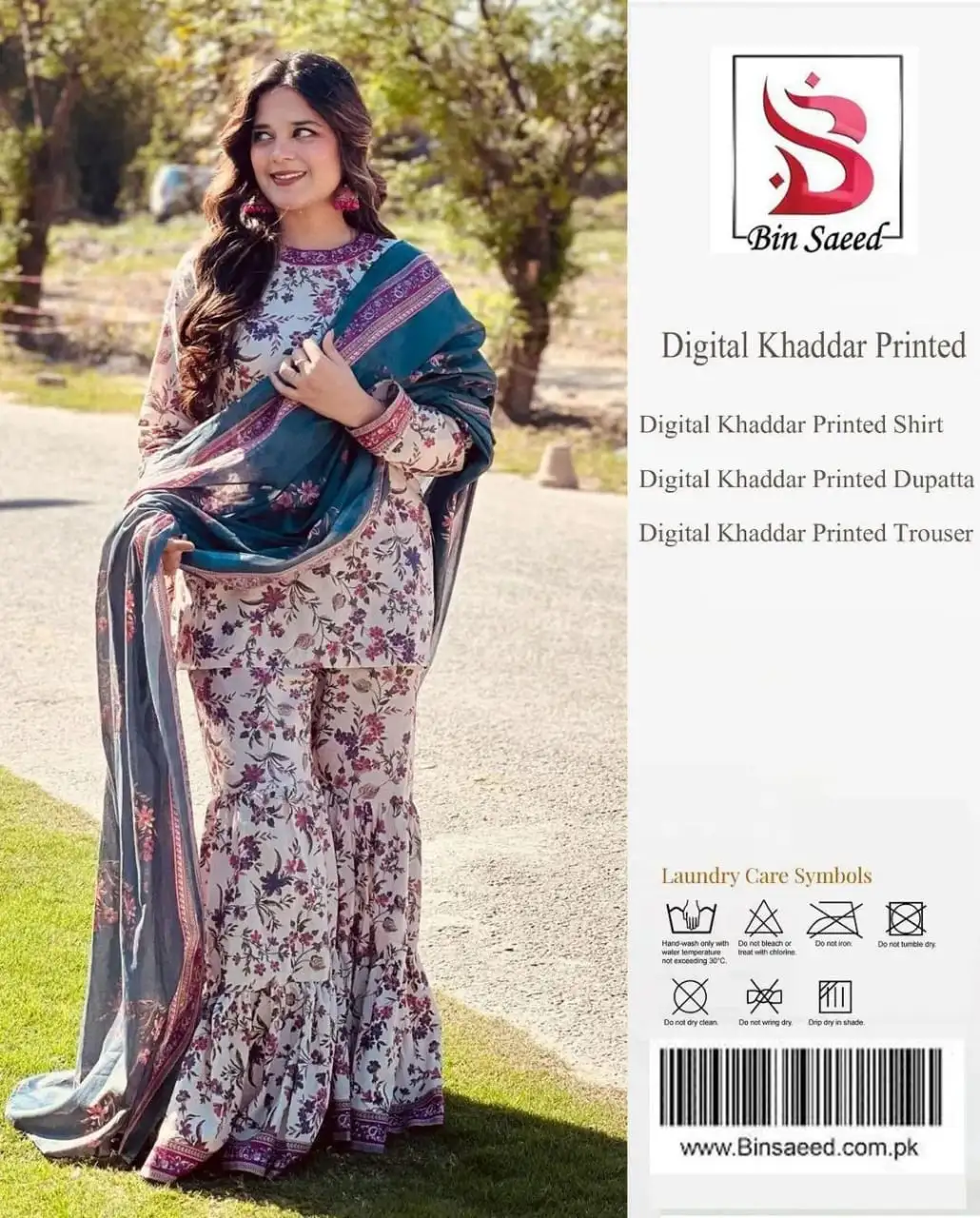 Bin Saeed 3 Pcs Women