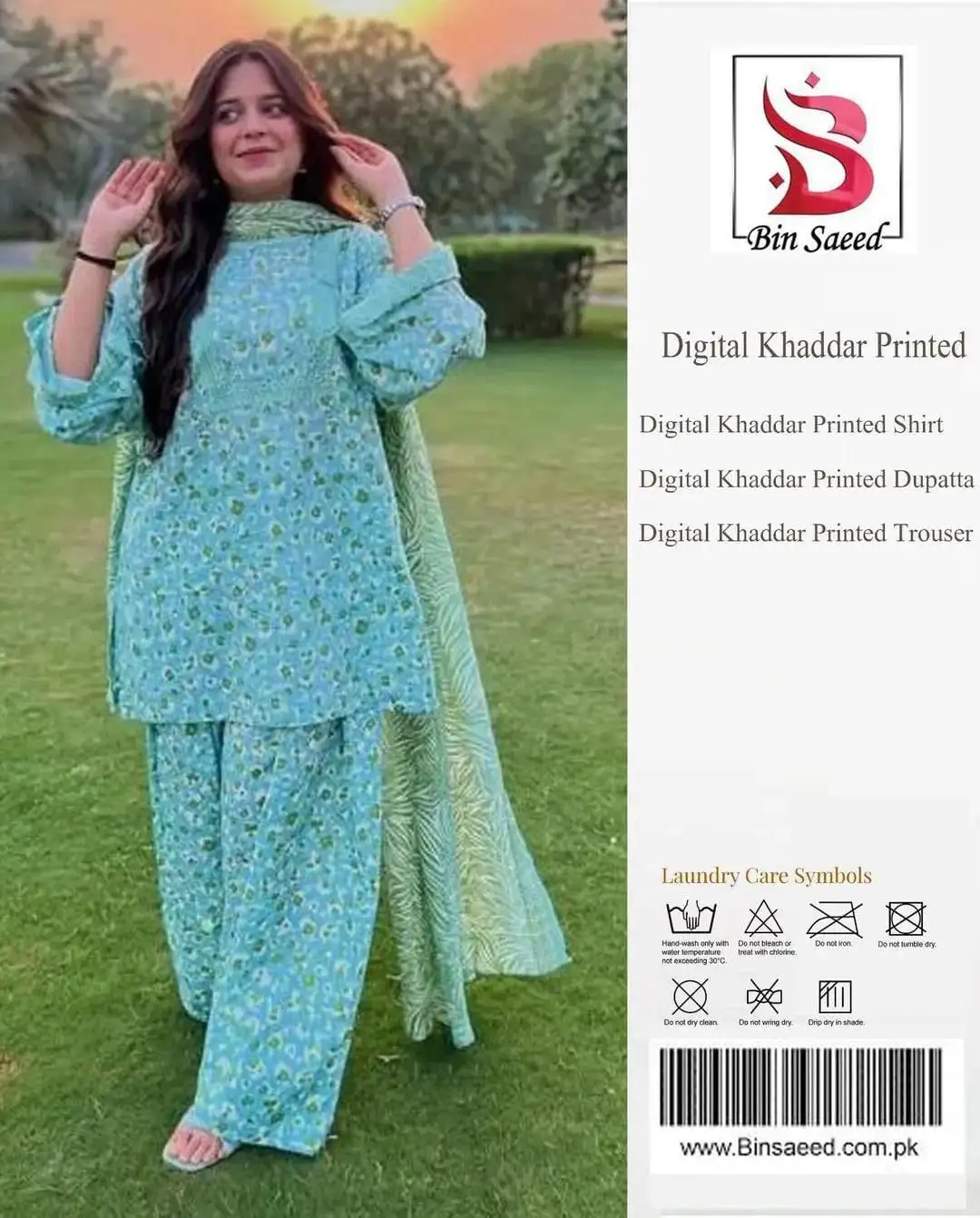 Bin Saeed 3 Pcs Women