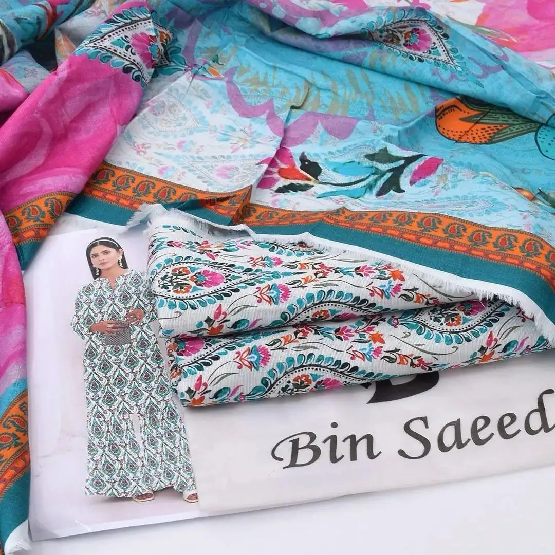 Bin Saeed 3 Pcs Women