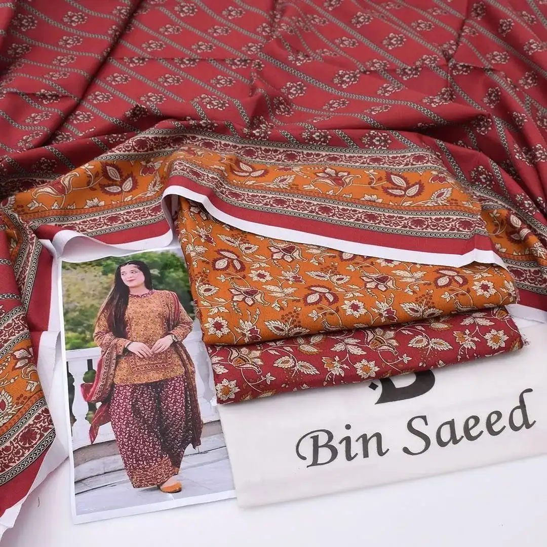 Bin Saeed 3 Pcs Women