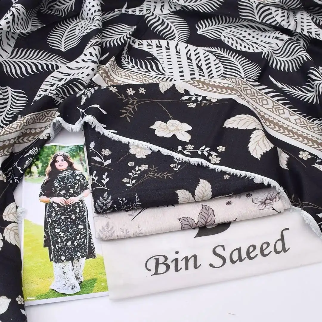 Bin Saeed 3 Pcs Women