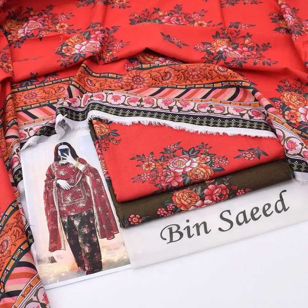 Bin Saeed 3 Pcs Women