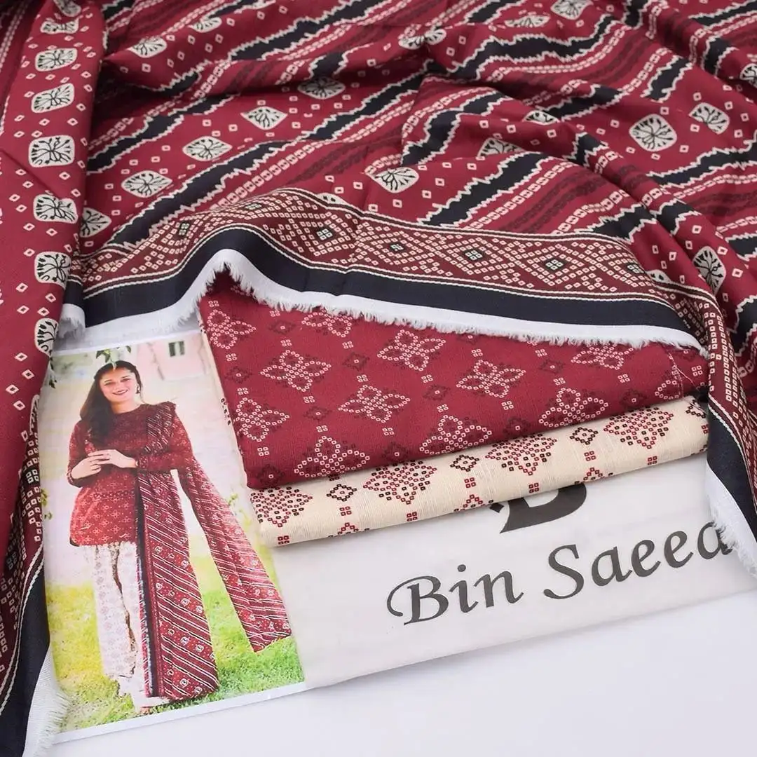 Bin Saeed 3 Pcs Women